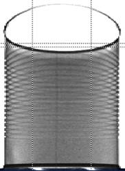 X-ray of Can with no lid